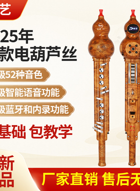 新品电葫芦丝乐器国产电子吹管葫芦丝电萨克斯初学者乐器