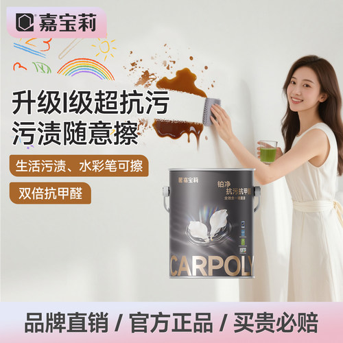 嘉宝莉铂净抗污抗甲醛全效