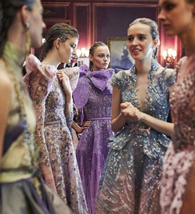 纯手缝制工亮片蕾丝礼服裙s码 镇店5千 高定 捡大漏 小瑕