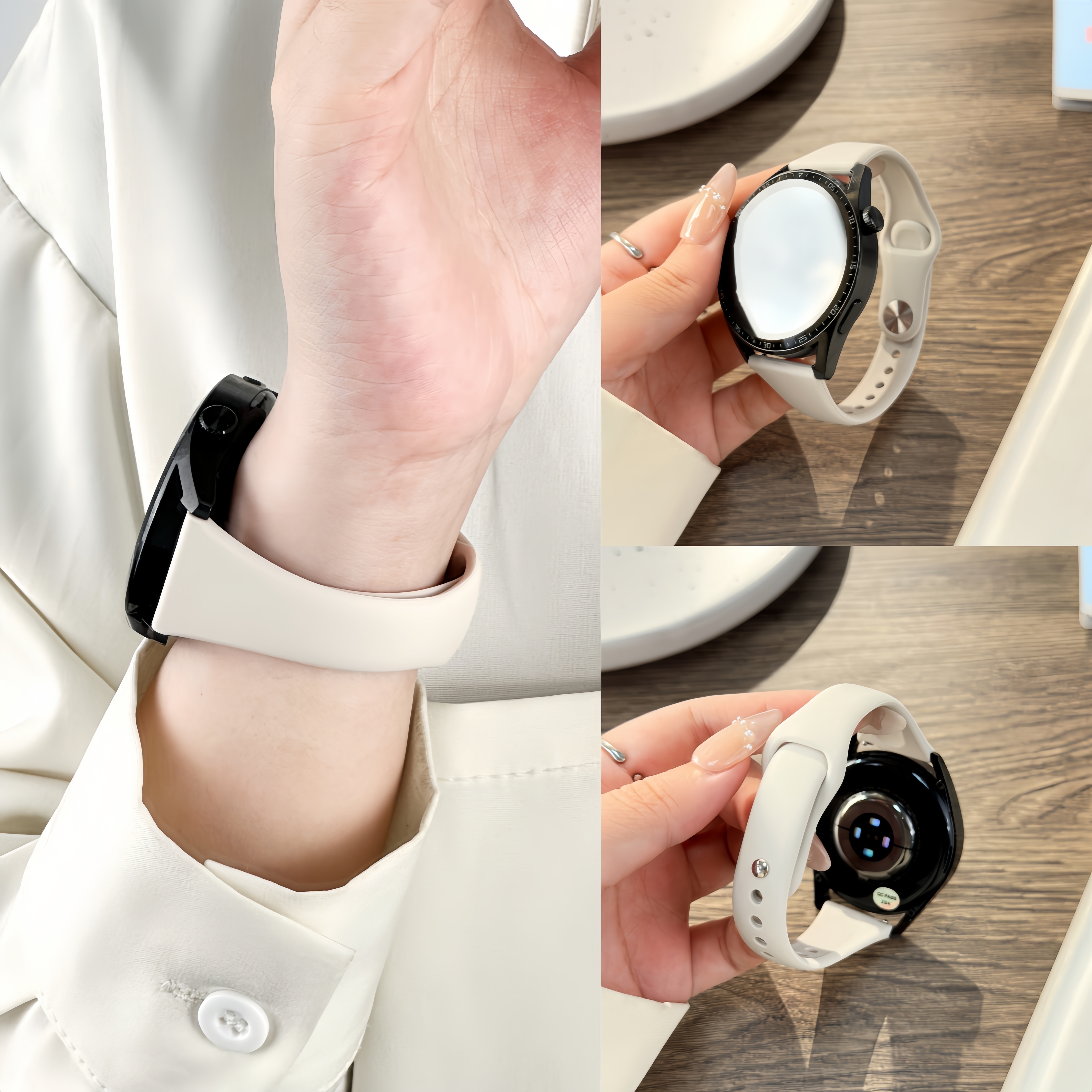 适用华为gt5硅胶手表带