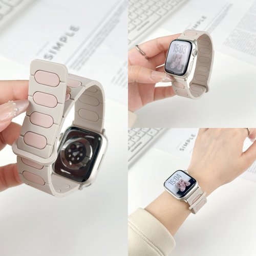 适用VIVO WATCH GT2表带vivogt2智能手表磁吸vivowatch5硅胶表带iqoowatchgt2新款椭圆秋冬GT1男女款硅胶腕带