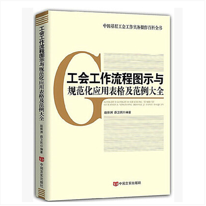 正版 工会工作流程图示与规范化应用表格及范例大全 正版书籍