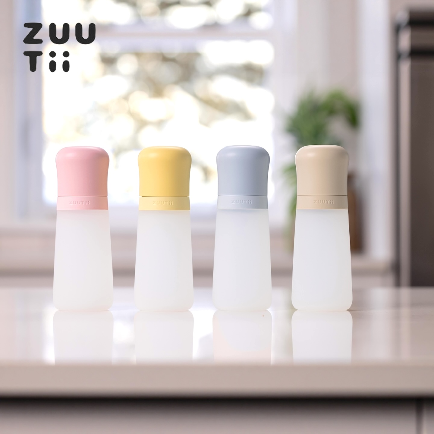 zuutii防漏硅胶油瓶厨房透明
