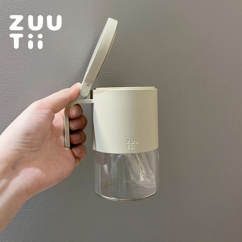 高硼硅玻璃带勺防潮设计调料罐