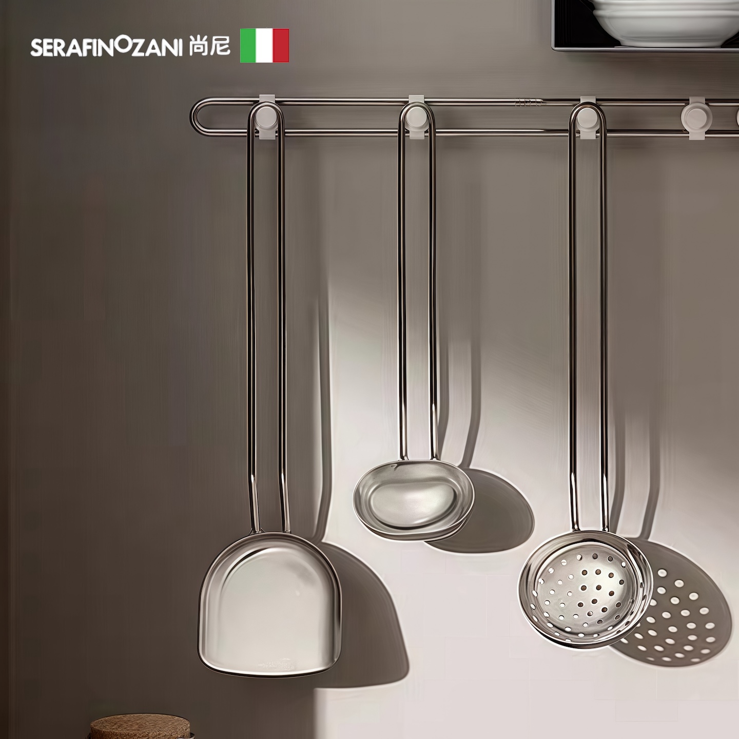 意大利尚尼不锈钢锅铲汤勺套装炊具勺子锅铲漏勺汤勺全套厨房家用