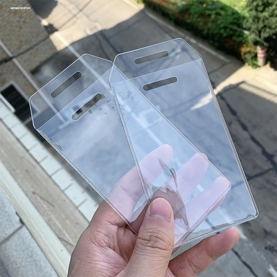 明日方舟通行认证镭射高透保护套防尘防划伤有孔可搭配挂绳