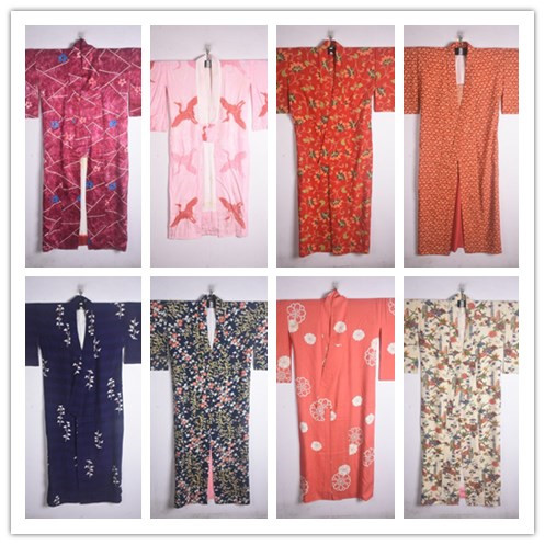 古着vintage风振袖羽织外穿和服