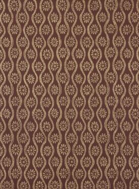 美国进口维思戴克无纺布壁纸现代简约红色曲线波浪纹客厅背景墙纸