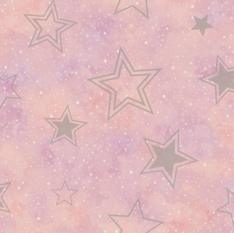 英国原装进口儿童房壁纸环保纯纸粉色星星女孩房卧室床头背景墙纸