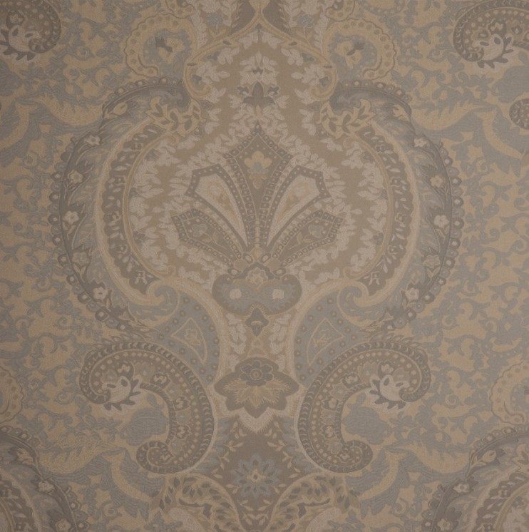 美式乡村墙纸美国进口无纺布复古欧式大马士革客厅卧室背景墙壁纸