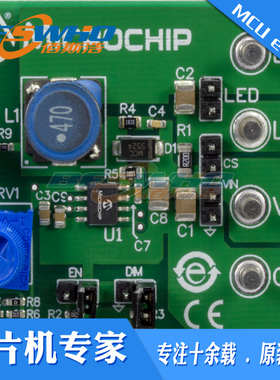 ADM00962 - MIC3202 HB LED Driver 评估板 LED驱动板 开发工具