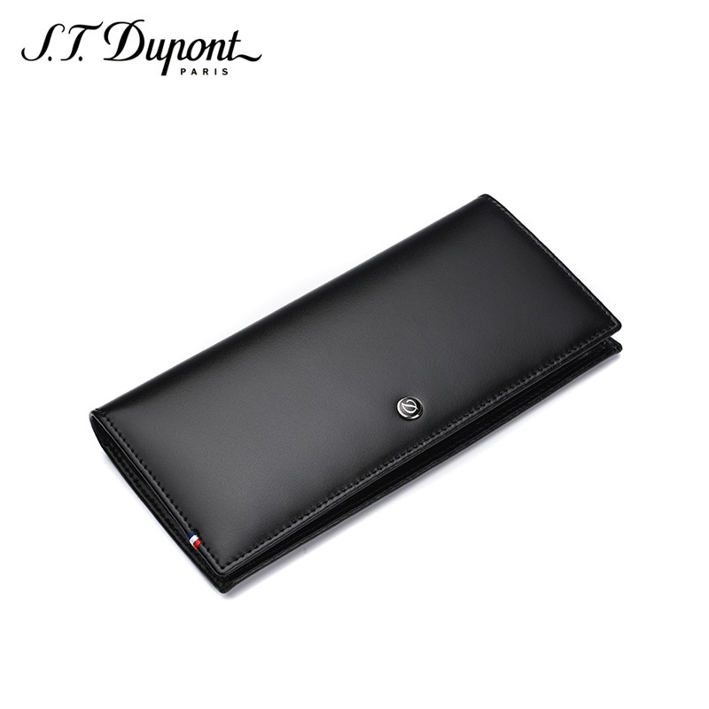 S．T．Dupont/都彭防RFID无线射频识别钱包 牛皮票夹180045