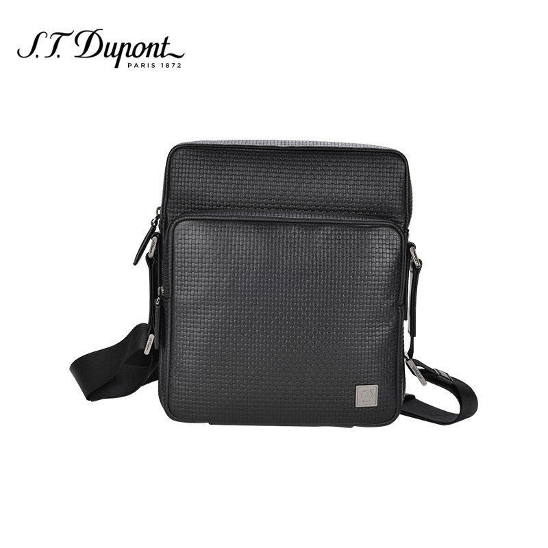 S．T．Dupont/都彭皮质直肩袋 单肩斜挎包 商务电脑包2997-6193