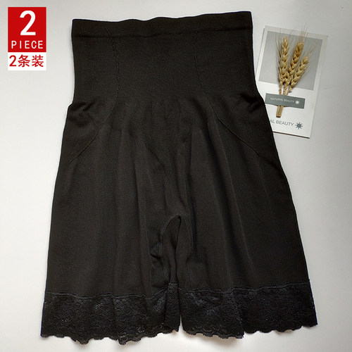 女夏不卷边蕾丝胖mm可外穿打底裤