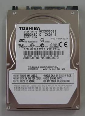 全新 东芝SATA串口 200g MK2035GSS 笔记本硬盘 车载用