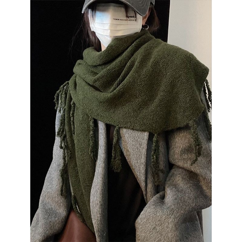 TUshu/复古流浪感三角巾～软糯薄款气质围巾秋冬搭配保暖披肩围脖,服饰配件/皮带/帽子/围巾,围巾/丝巾/披肩,淘宝优惠券,粉丝福利购,淘宝优惠卷