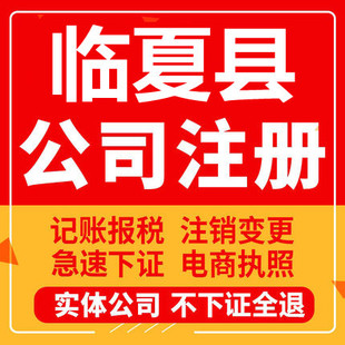 临夏县公司注册个体工商营业执照代办公司注销企业变更股权