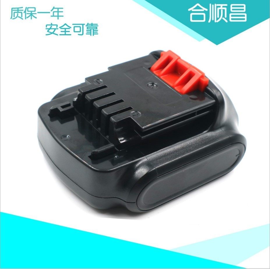 适用BlackDecker百得10.8V12V电动工具ECBL108KB LBXR1512锂电池