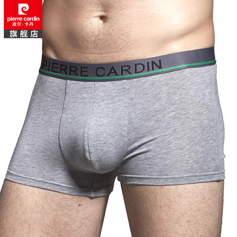 皮尔卡丹男士长绒棉平角内裤夏季亮彩氨棉四角裤头P537906,女士内衣/男士内衣/家居服,男平角内裤,淘宝优惠券,粉丝福利购,淘宝优惠卷