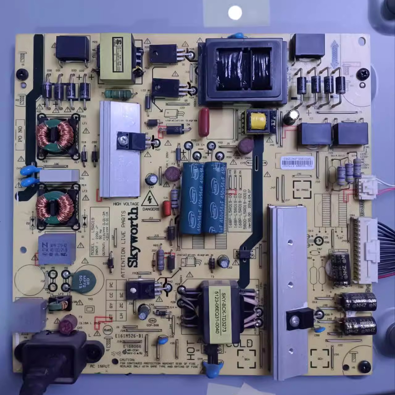 创维55E5 KX55 50E600电源板168P-L5R019-00 5800-L5R019-0010