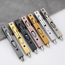 304材料木门地插销不锈钢上下暗装 插销锁 门栓大门防盗门地暗盒式