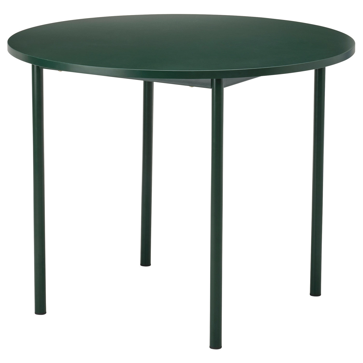 宜家代购IKEA PS 2026桌子绿色96cm家用简约现代圆形餐桌吃饭桌子