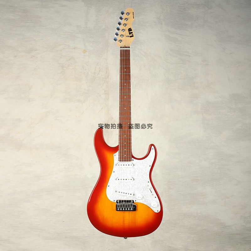正品ESP LTD初学者进阶LSN200樱桃红渐变两钉单摇单单单ST电吉他