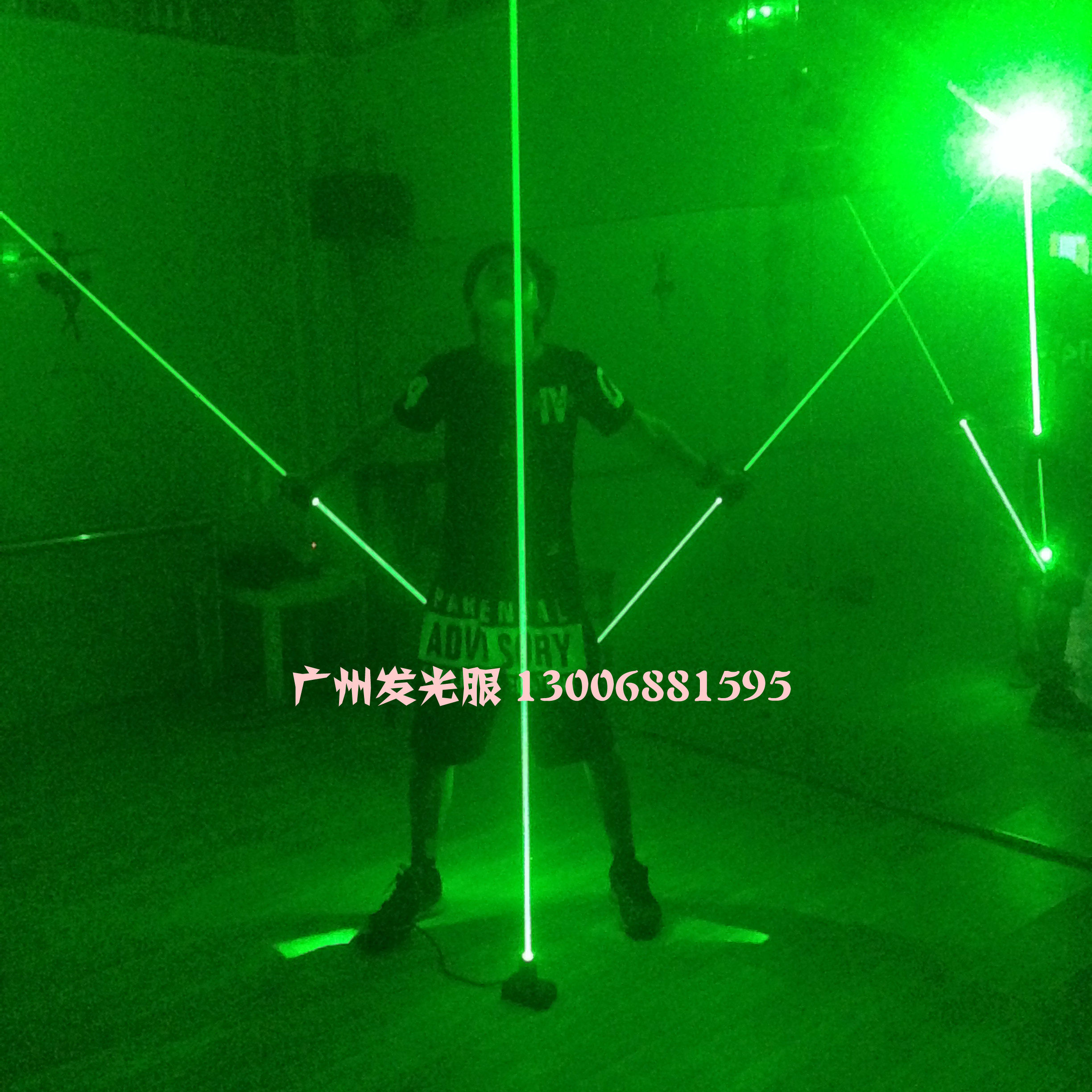 激光棍镭射双头激光剑/激光底座夜场酒吧/激光舞绿色激光舞手套