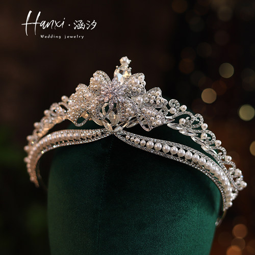 涵汐新款是巴洛克珍珠大皇冠