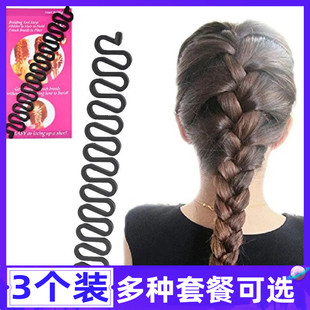 懒人鱼骨辫编发器波浪编发神器儿童蜈蚣辫麻花辫扎头盘发器工具女