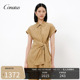 休闲个性 CONATUS 时尚 新款 百搭优雅气质上衣女 珂尼蒂思夏季