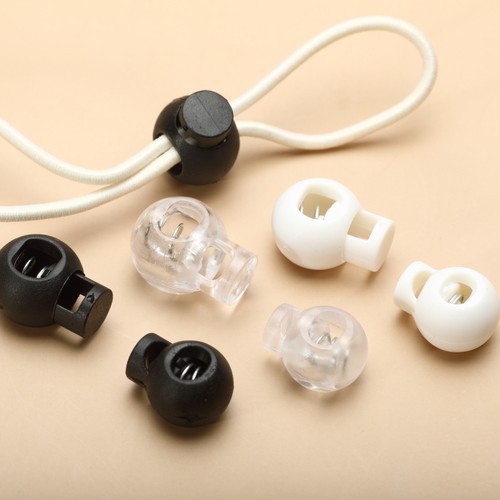 纽扣黑白弹簧扣可调节衣服收紧扣