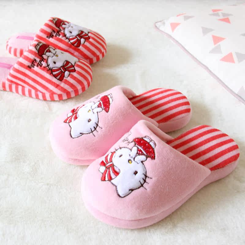 Pantoufles enfants en autre pour hiver - semelle caoutchouc Wear - Ref 1016658 Image 4