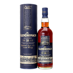 格兰多纳18年阿勒代斯单一麦芽威士忌 Glendronach 进口洋酒行货