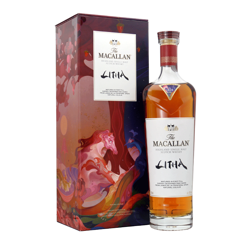 麦卡伦盈钻 MACALLAN单一麦芽苏格兰威士忌原装进口正品行货700ml