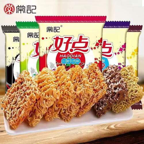 常记好点干脆面掌心脆宿舍开袋即食点心面办公室解馋零食休闲小吃