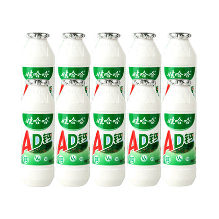 娃哈哈AD钙奶100g*24瓶哇哈哈整箱酸甜饮料早餐怀旧饮品包邮