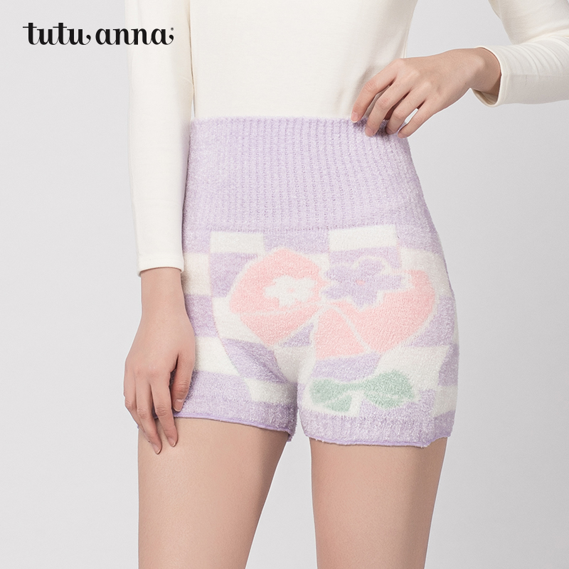 常规毛裤tutuanna女高腰