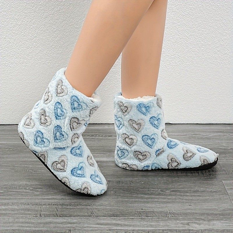 秋冬成人地板袜加绒加厚棉鞋男女保暖地板靴室内保暖棉鞋超厚巨暖