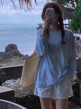 酥皮商店~海边度假风拉菲草编织包包女小众沙滩草编包单肩水桶包