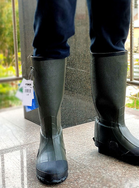 男士高筒保暖棉雨靴水鞋防滑雨鞋大码
