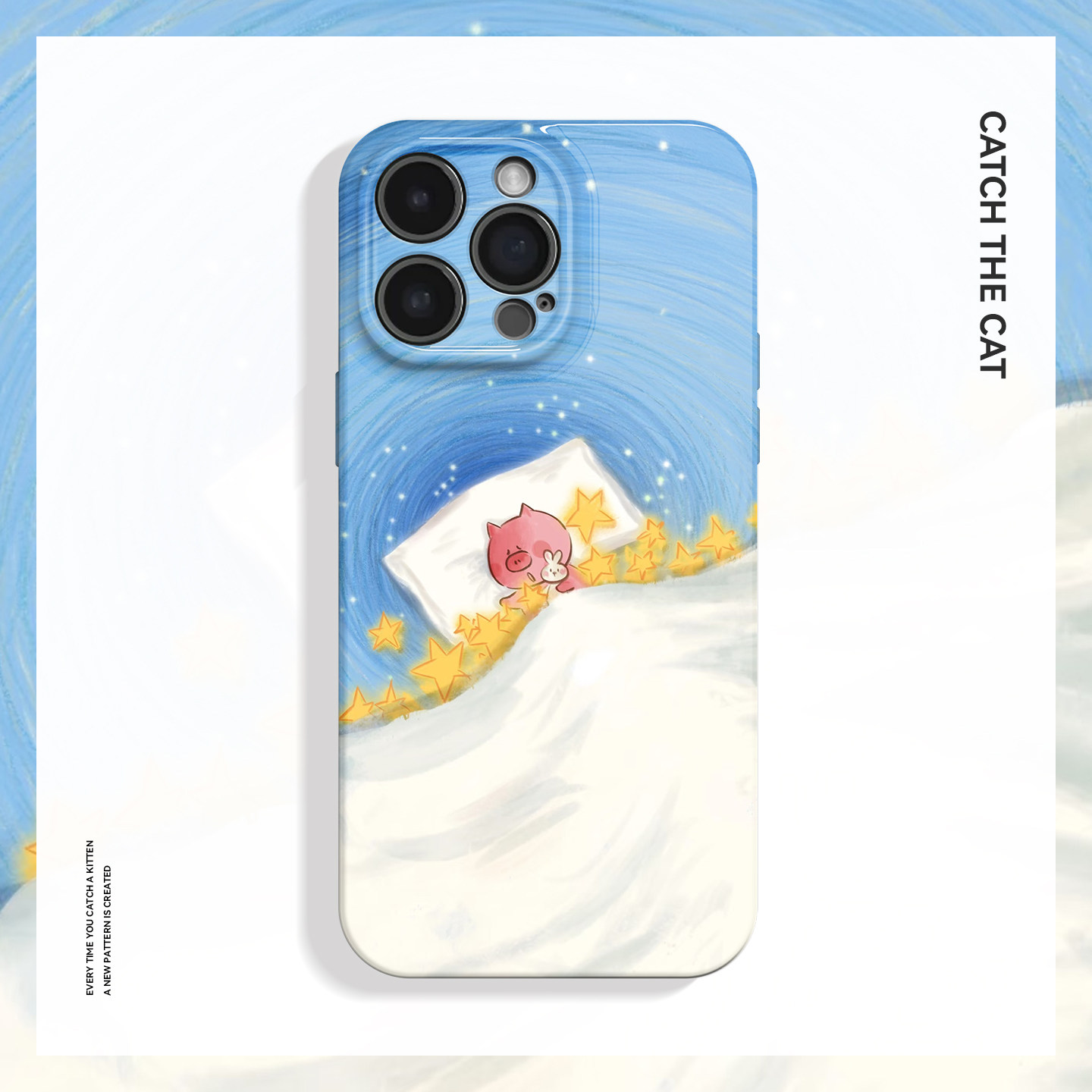 伴星入眠~可爱治愈睡觉小猪适用iPhone16/15pro手机壳新华为pura70苹果13红米k60vivoX100软opporeno12畅享70