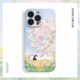 花下小猫 春日治愈适用苹果17promax手机壳iphone16华为pura70小米15清新opporeno14荣耀400萌iqoo13红米k90