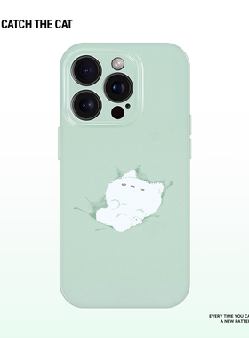 薄荷小猫 适用iPhone16promax苹果14小米15华为mate70pro新款红米K80小清新opporeno13荣耀300vivoS20手机壳