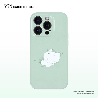 薄荷小猫 适用iPhone16promax苹果14小米15华为mate70pro新款红米K80小清新opporeno13荣耀300vivoS20手机壳