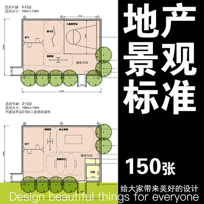 房企地产景观设计标准化资料万科住宅居住区楼盘园林绿化布局素材