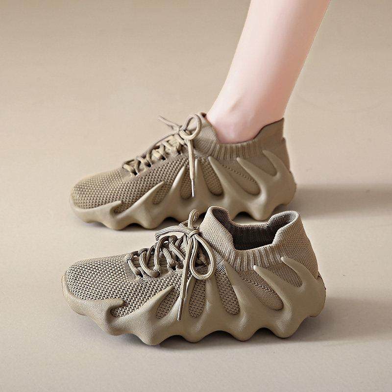 运动鞋女2025新款夏季透气薄款八爪鱼椰子鞋舒适软底休闲跑步健身,女鞋,休闲板鞋,淘宝优惠券,粉丝福利购,淘宝优惠卷