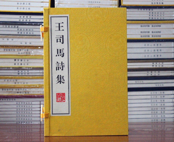 王司马诗集宣纸线装16开2册 广陵书社