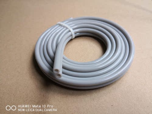 牙椅两孔脚踏管双联气管涡轮机管