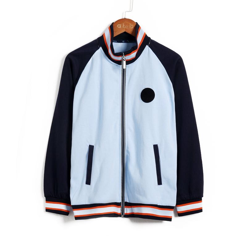 男女中小学生春秋棒球服款拉链校服上装运动服制服外套